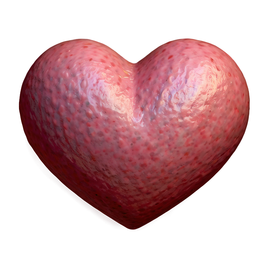 Realistic Pink Heart Png Avg60