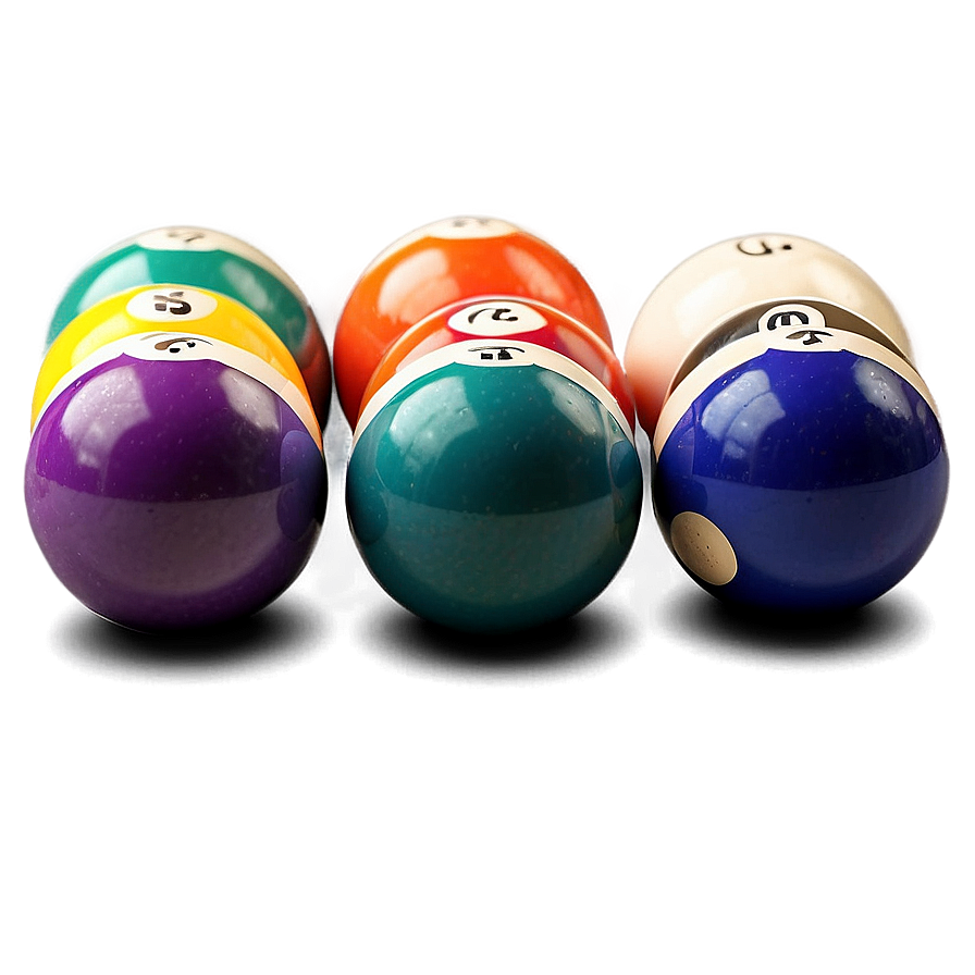 Realistic Pool Balls Png Nbu