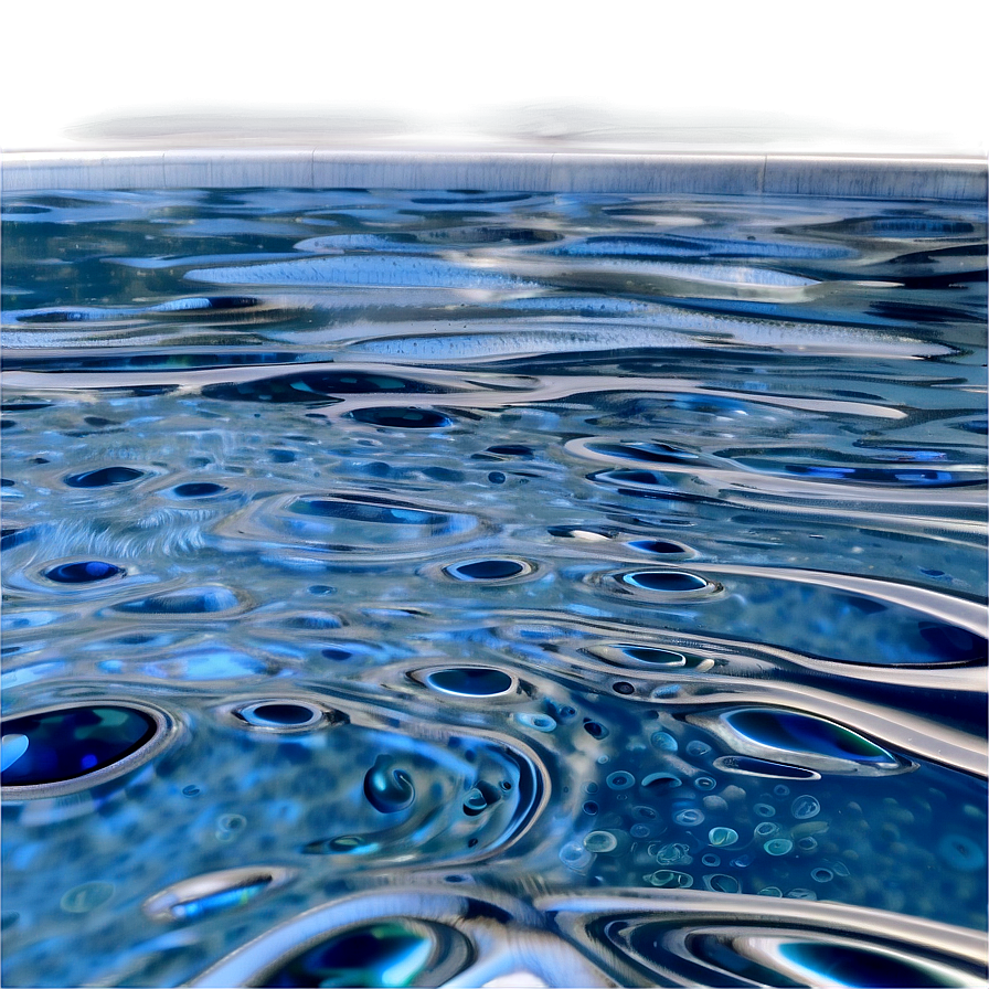 Realistic Pool Water Ripple Png 06252024