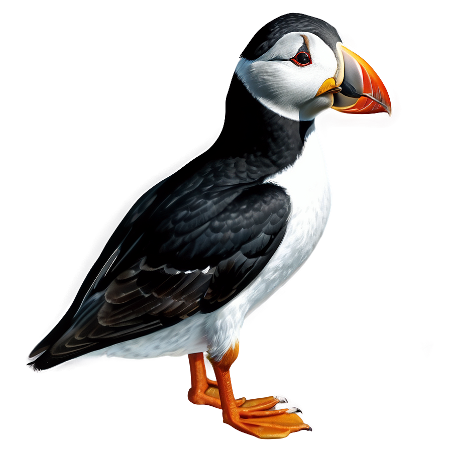 Realistic Puffin Bird Png Pcu87