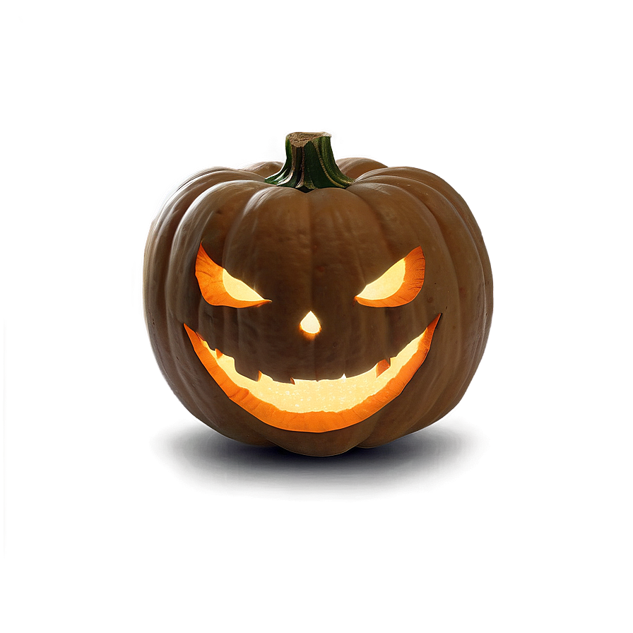 Realistic Pumpkin Face Png 1