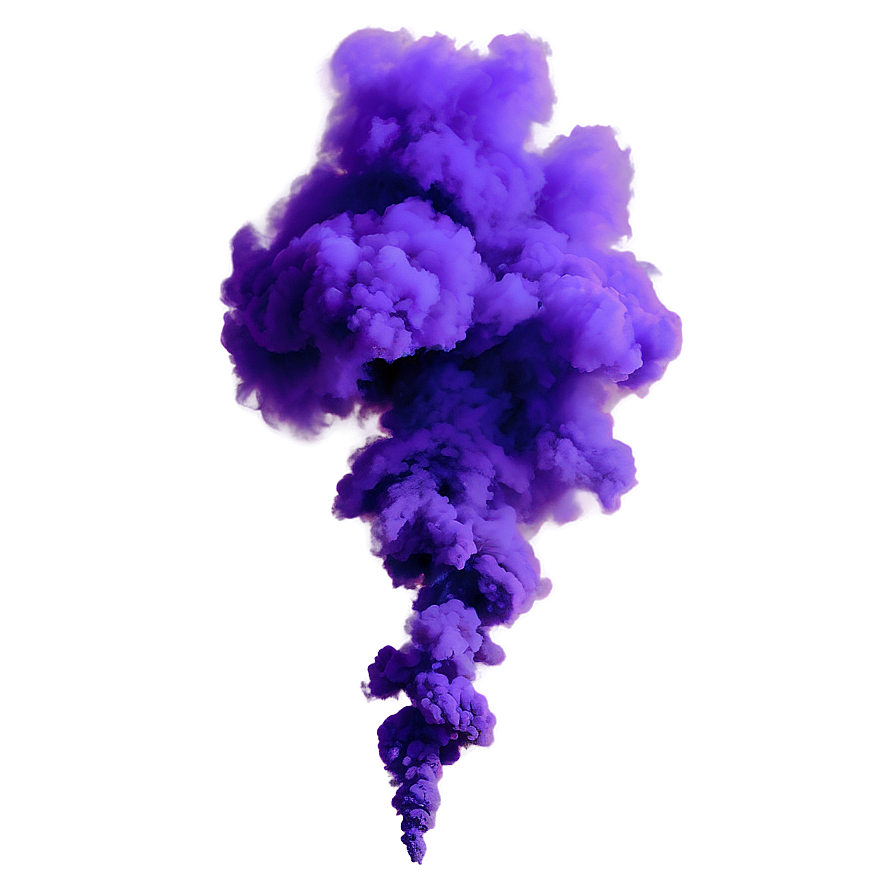 Realistic Purple Smoke Png 31