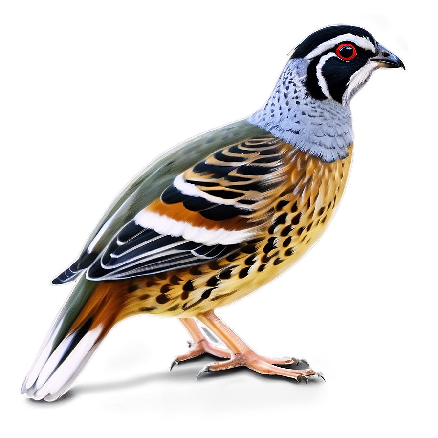 Realistic Quail Drawing Png 58