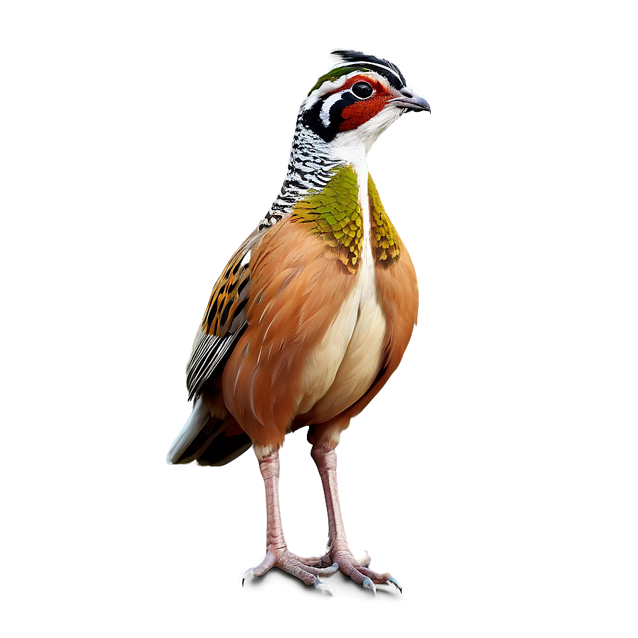 Realistic Quail Drawing Png 60