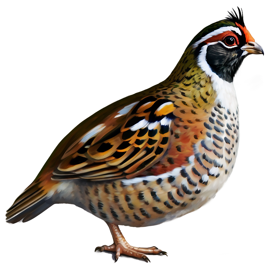 Realistic Quail Drawing Png 68