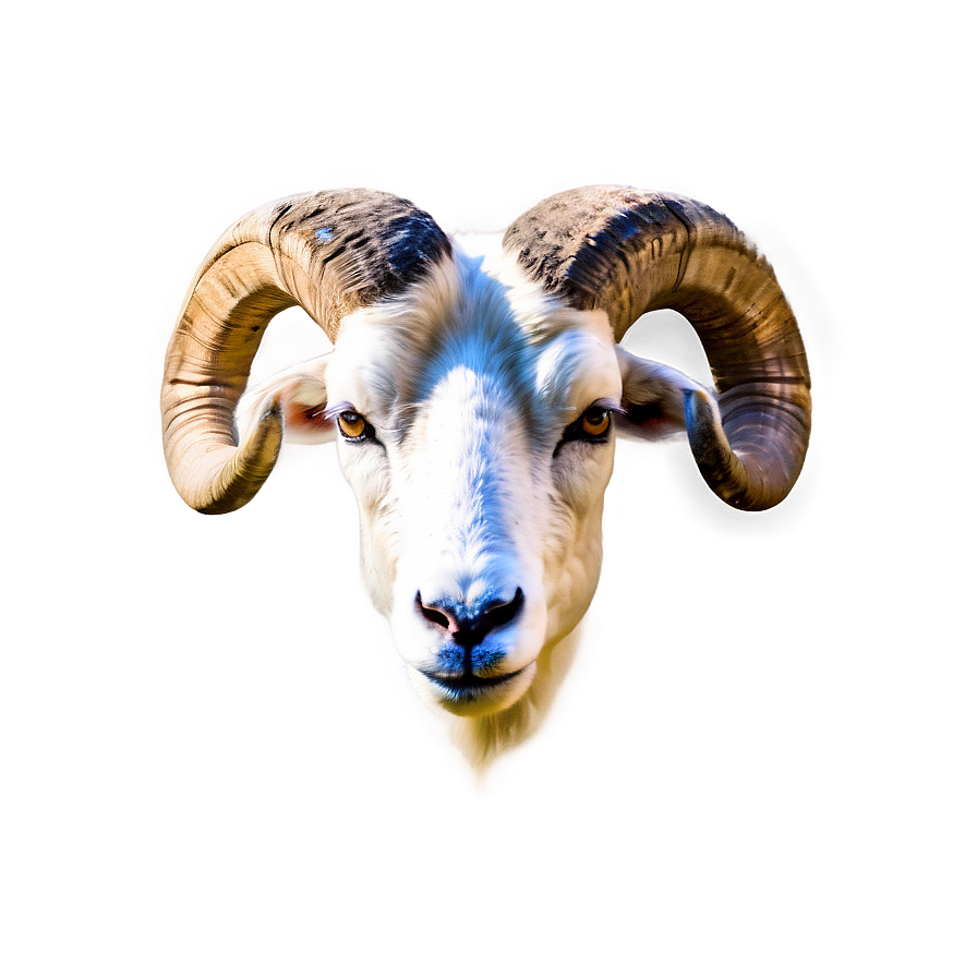 Realistic Ram Head Drawing Png 13