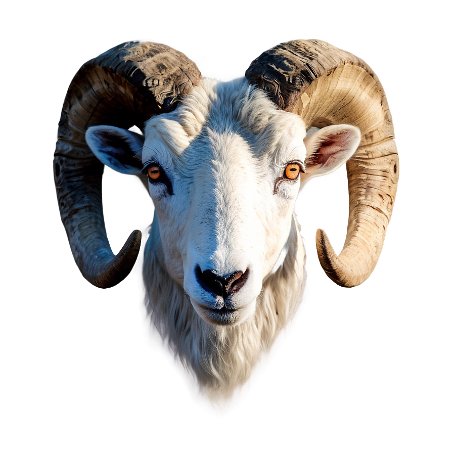 Realistic Ram Head Drawing Png Llu