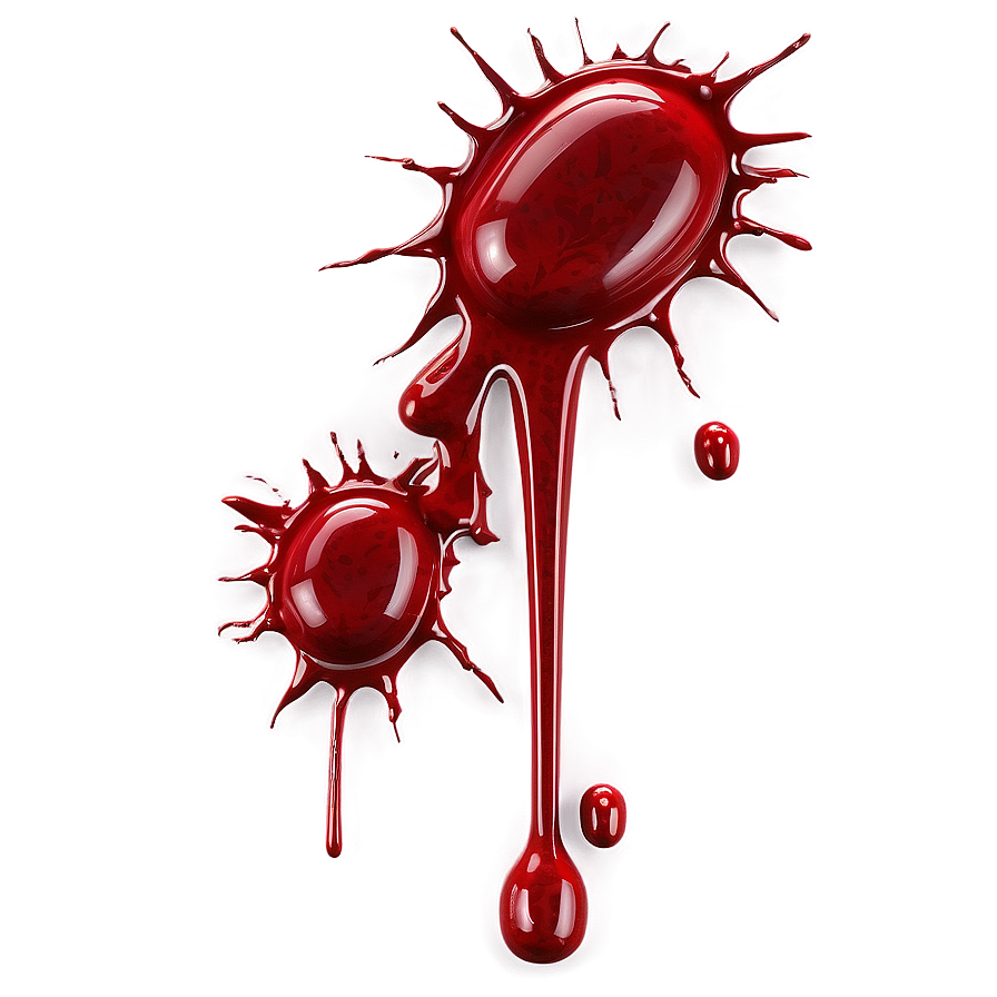 Realistic Red Blood Splatter Png Cbv29