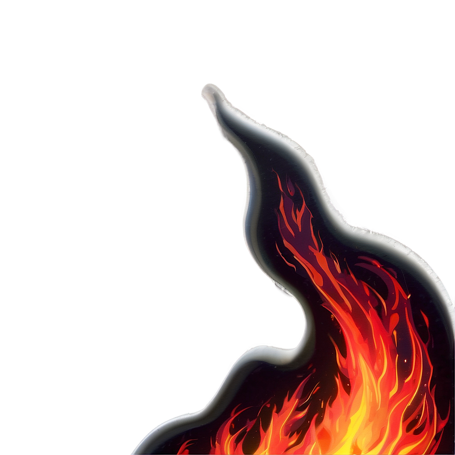 Realistic Red Fire Image Png Ulb