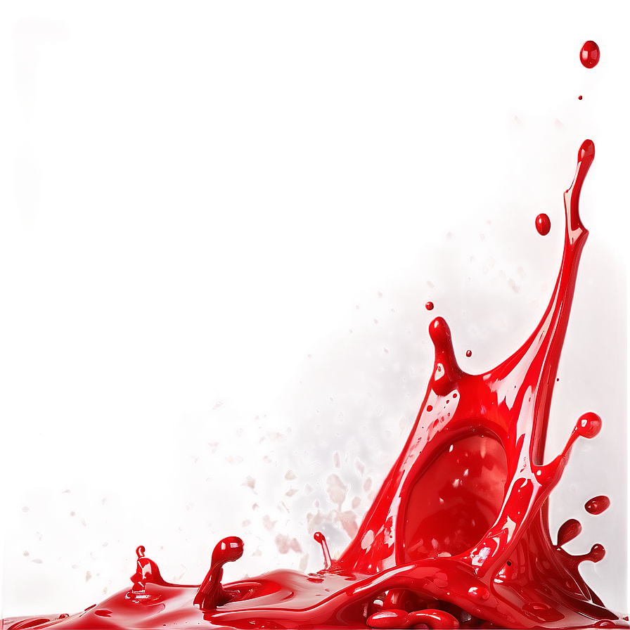 Realistic Red Splash Png Pxa