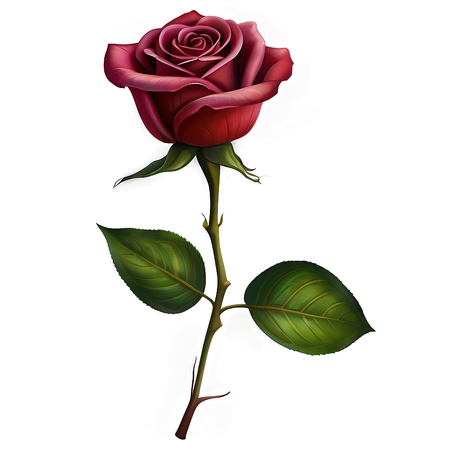 Realistic Rose Vector File Png 87