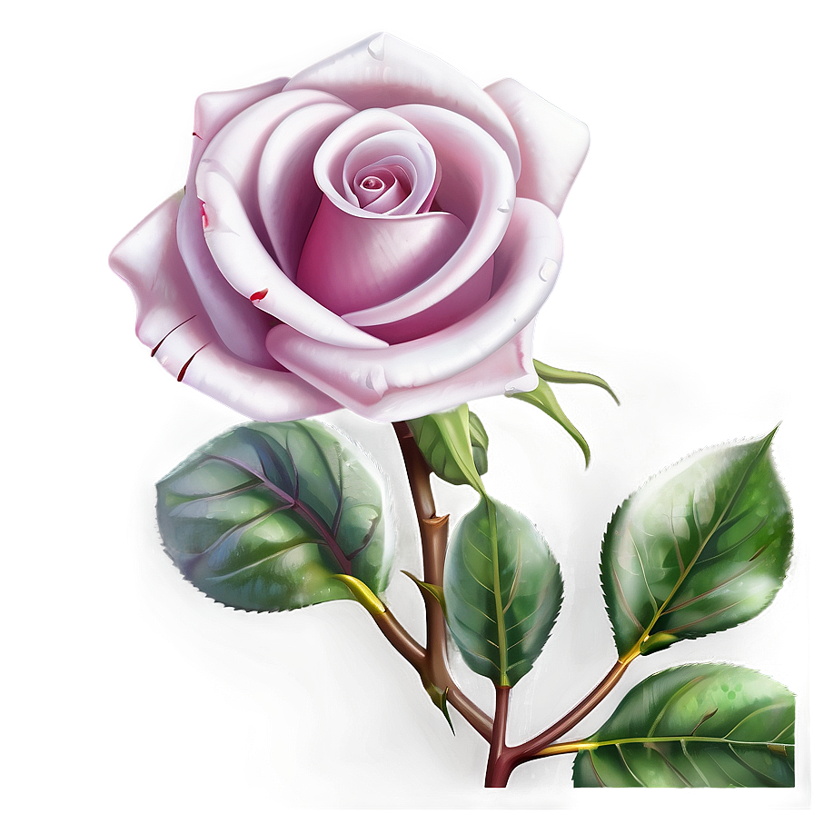 Realistic Rose Vector File Png Opn67