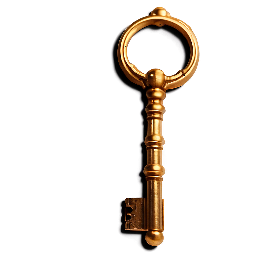 Realistic Skeleton Key Design Png Vqy