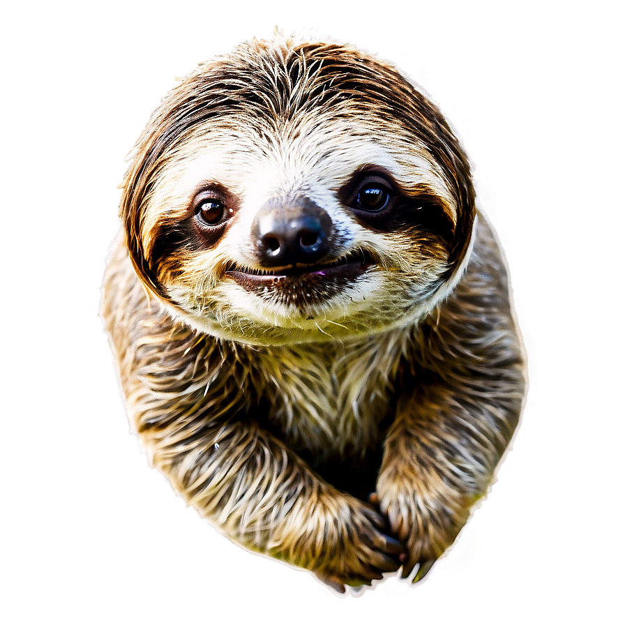 Realistic Sloth Png Atu21