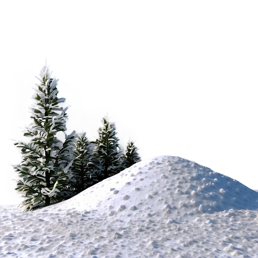 Realistic Snow Heap Png Gmd