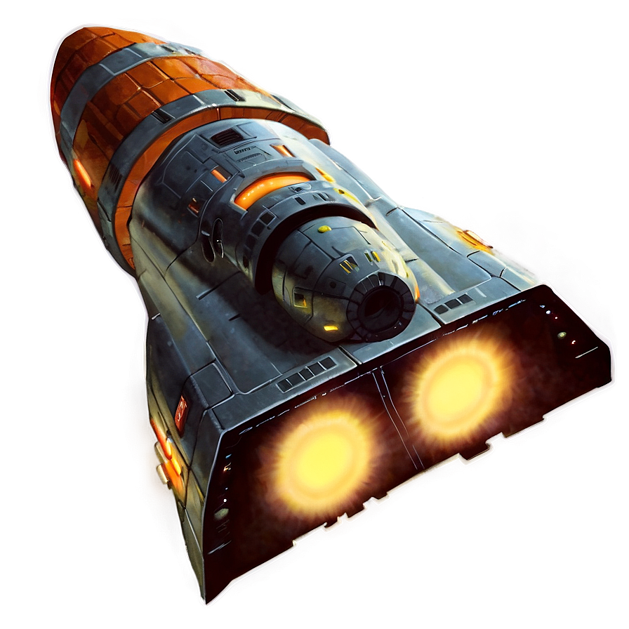 Realistic Spaceship Image Png 79