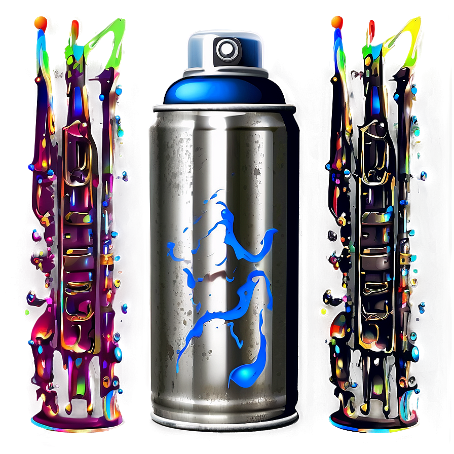 Realistic Spray Paint Can Png Hvw