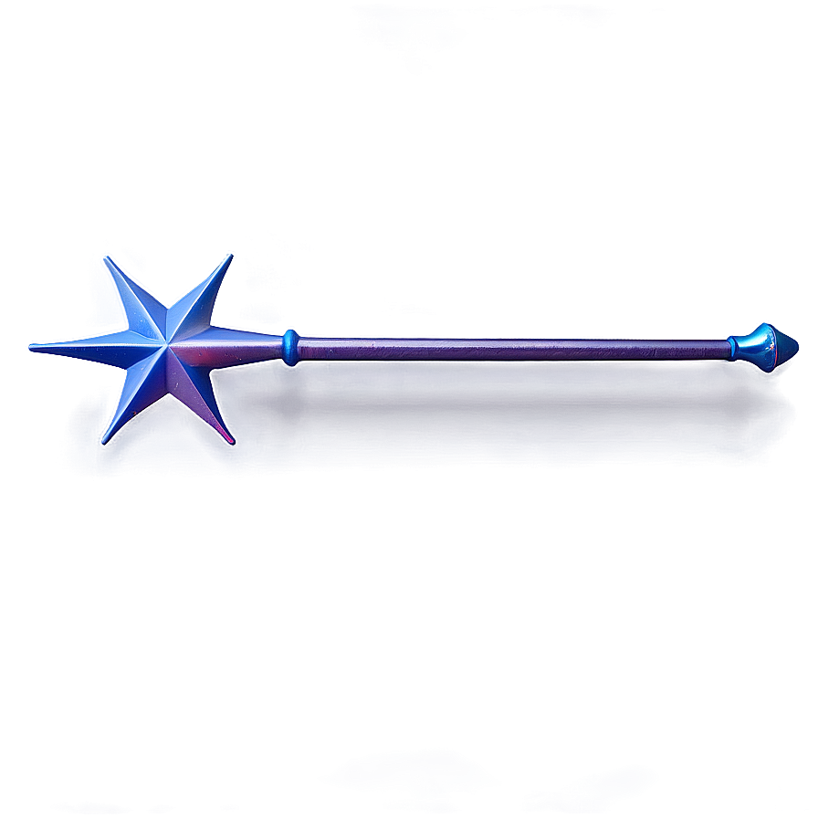 Realistic Star Wand Png 40