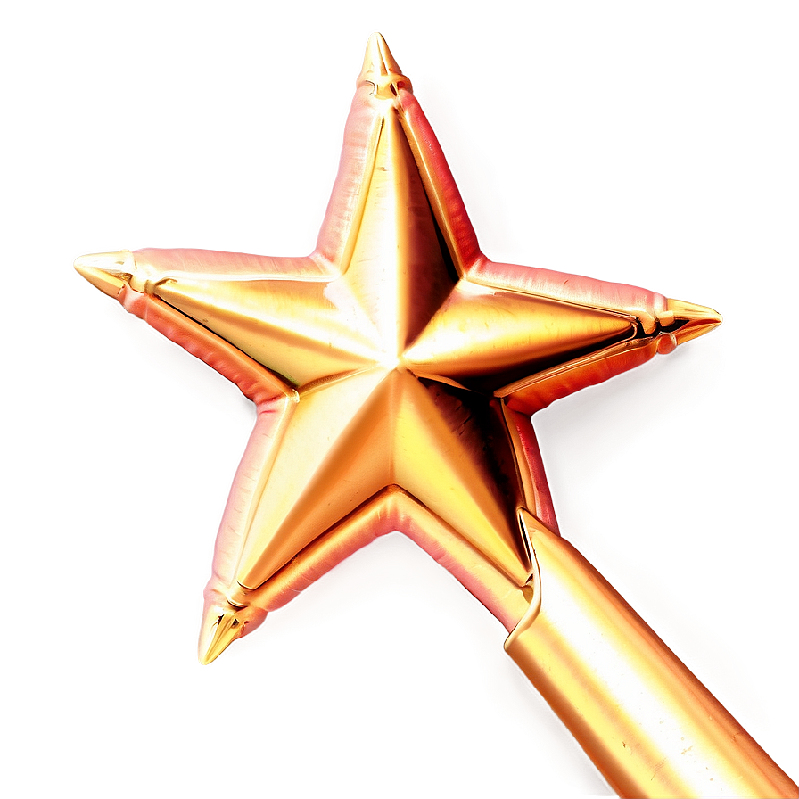 Realistic Star Wand Png 96