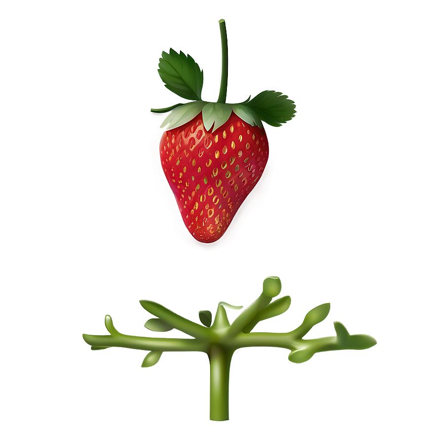 Realistic Strawberry Png 05042024