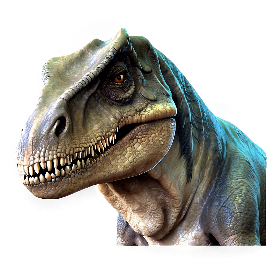 Realistic T Rex Head Graphic Png 06292024