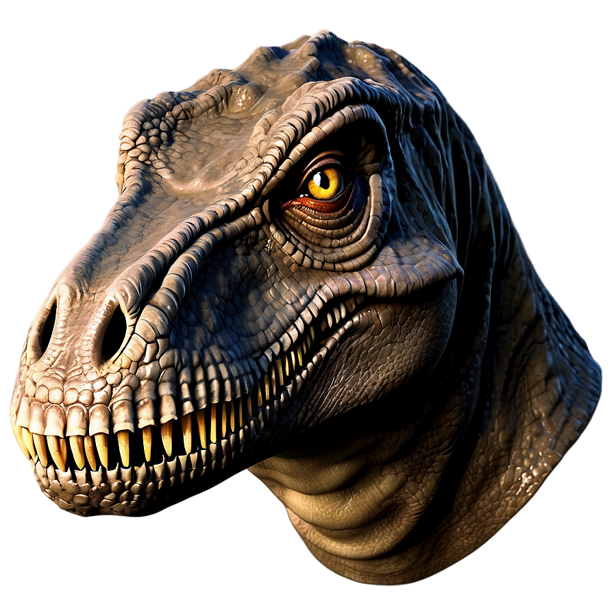 Realistic T Rex Head Graphic Png 24