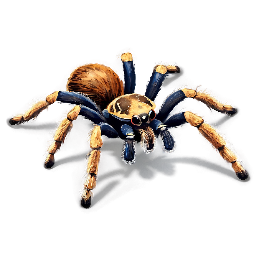 Realistic Tarantula Illustration Png 41