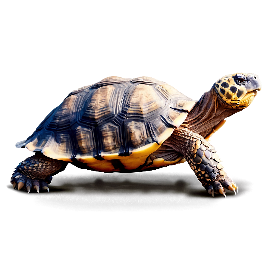 Realistic Tortoise Illustration Png 06242024