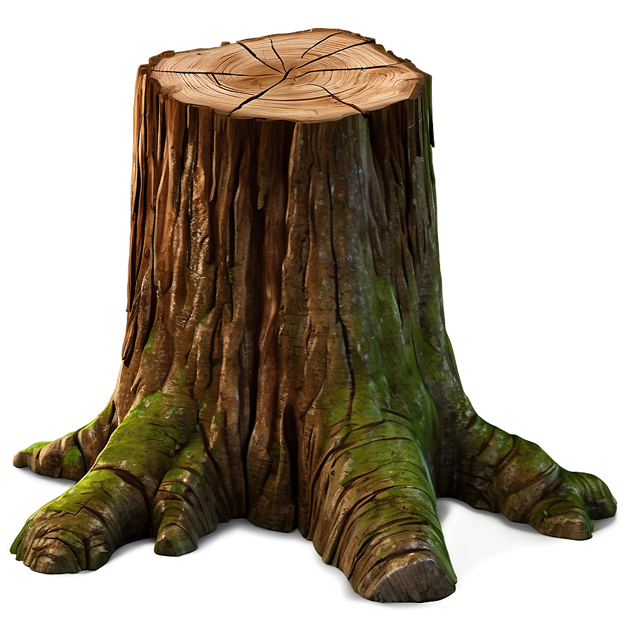 Realistic Tree Stump Png 06132024