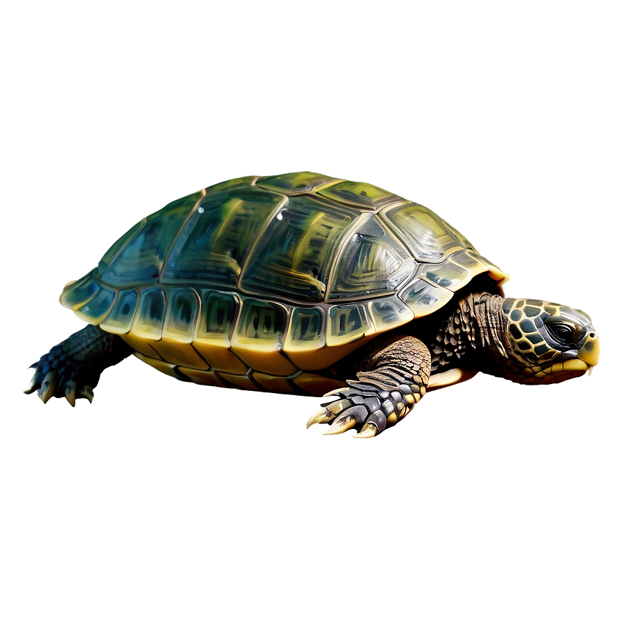 Realistic Turtle Illustration Png 05232024