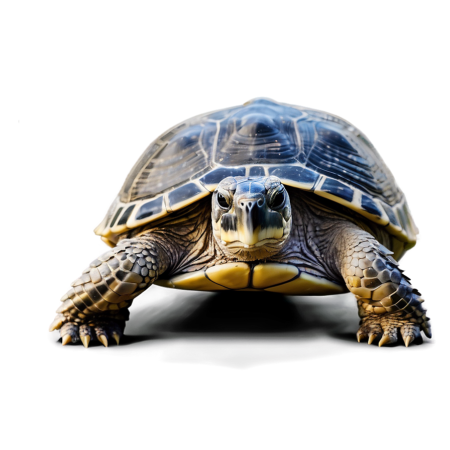 Realistic Turtle Illustration Png Doh78