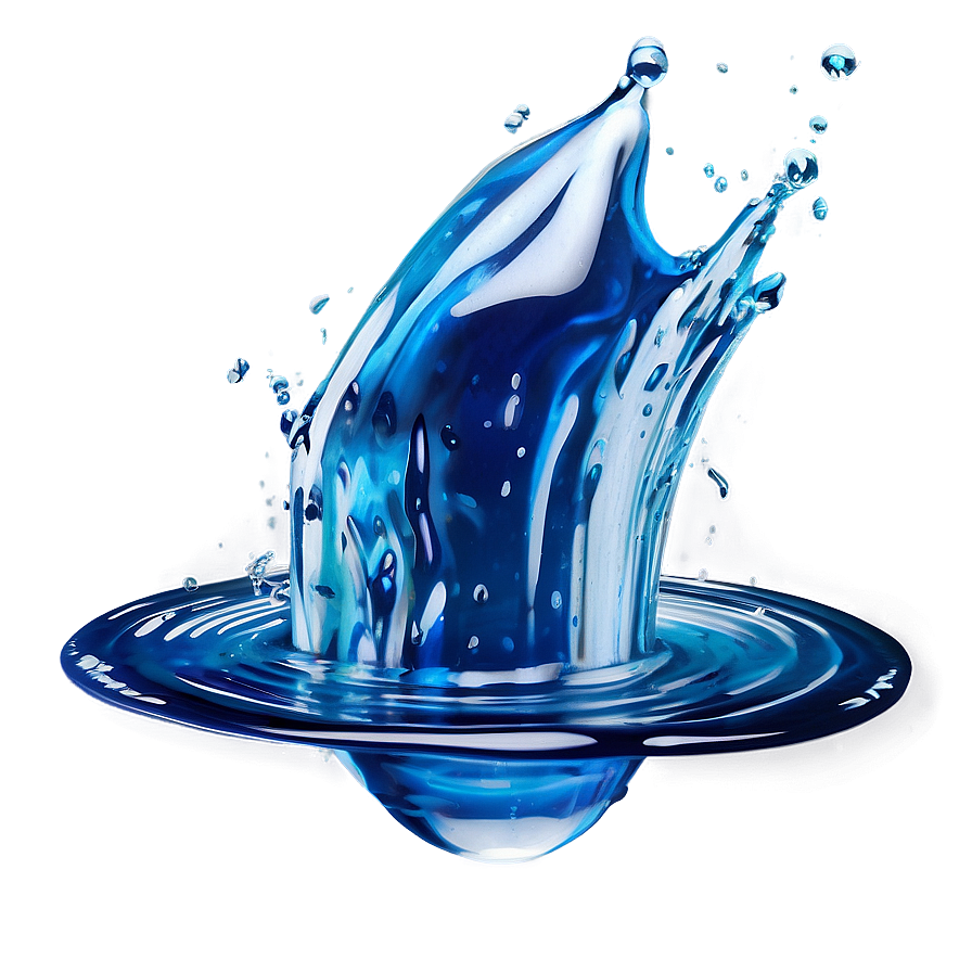 Realistic Water Splash Png 73