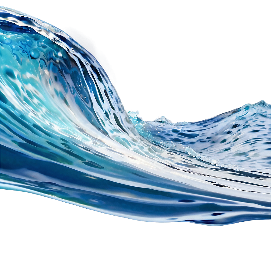 Realistic Water Waves Png 06262024