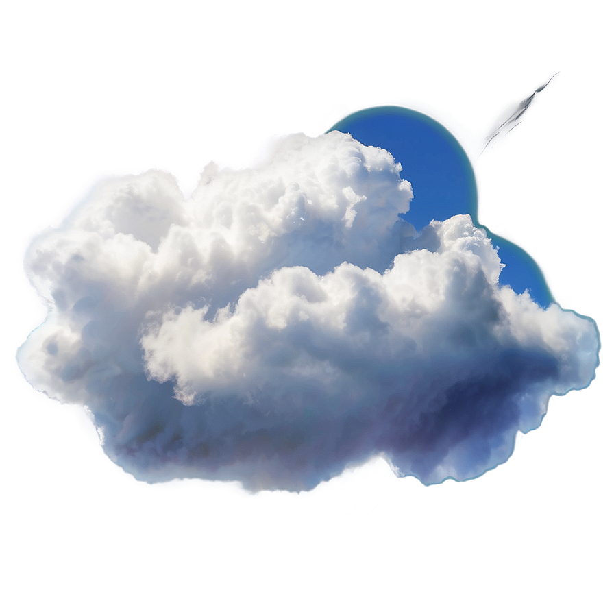 Realistic White Cloud Png 06122024