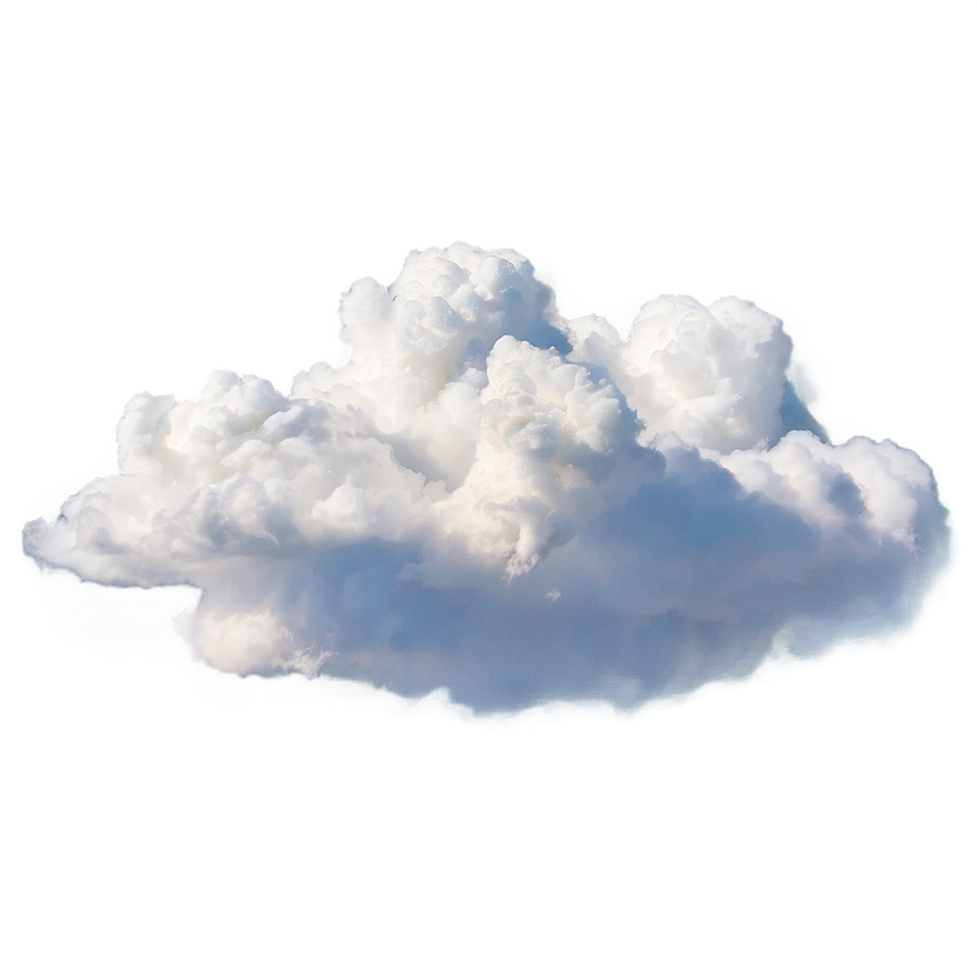 Realistic White Cloud Png Sst38