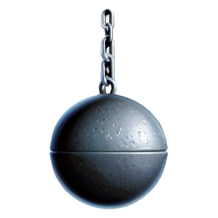 Realistic Wrecking Ball Illustration Png Iel80