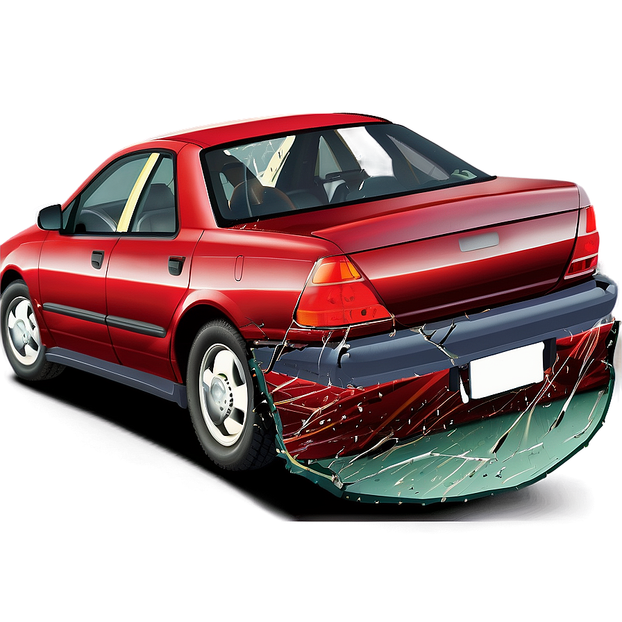 Rear-end Collision Car Png Fod16