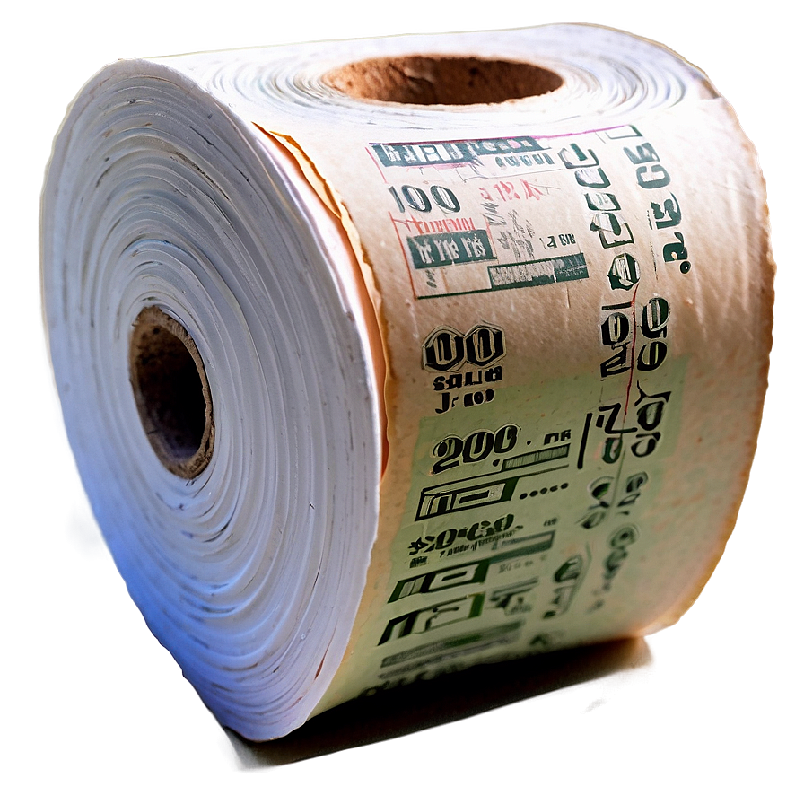 Receipt Roll Png Ooe