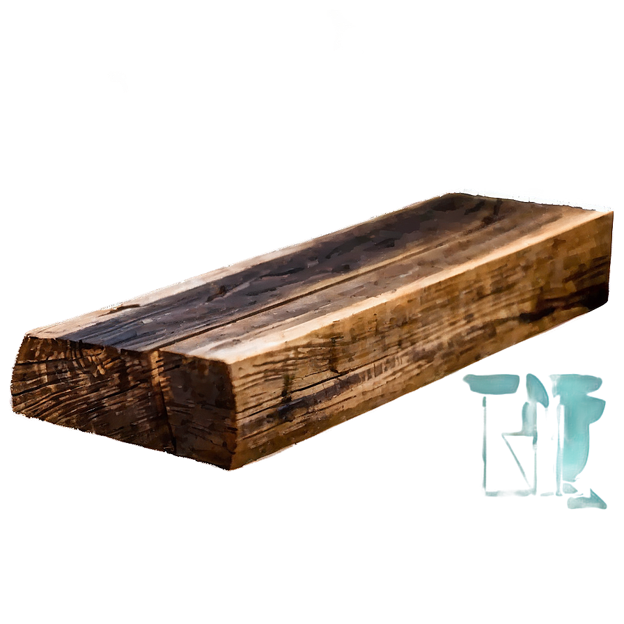 Reclaimed Wood Post Png 06272024