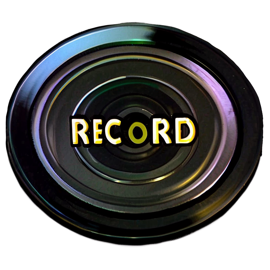 Record Button Sticker Png 63 Image