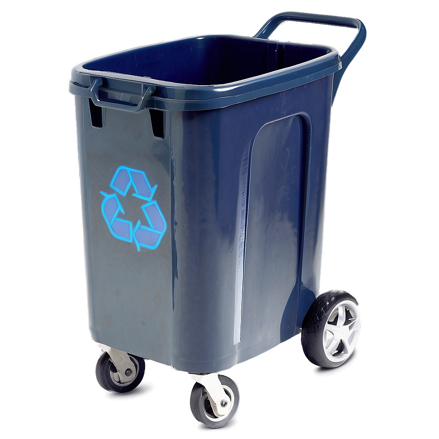 Recycle Bin With Wheels Png 06132024