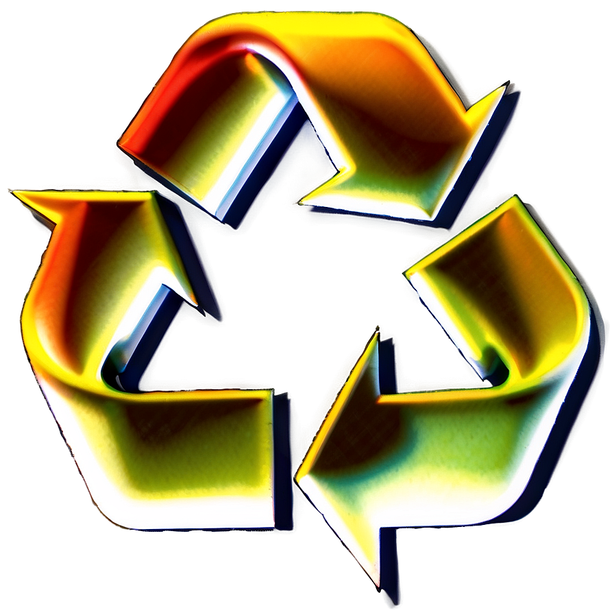 Recycle Symbol In Different Colors Png 05252024