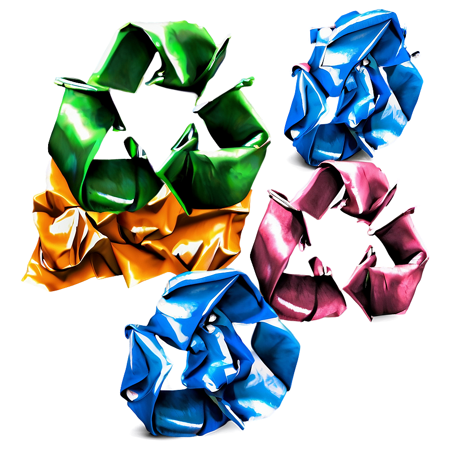 Recycled Crumpled Paper Png 05242024