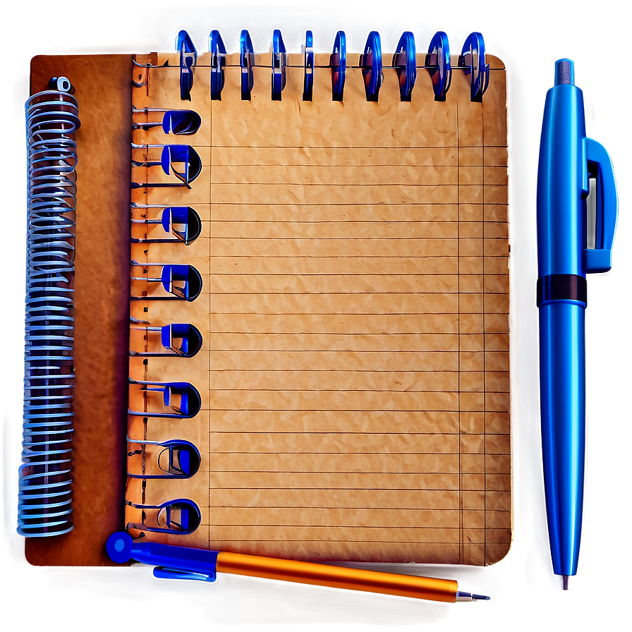 Recycled Notebook Paper Png 05252024