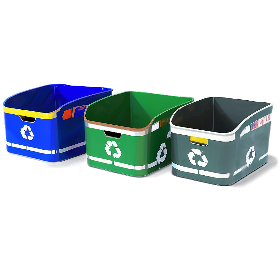 Recycling Bin With Compartment Png 99