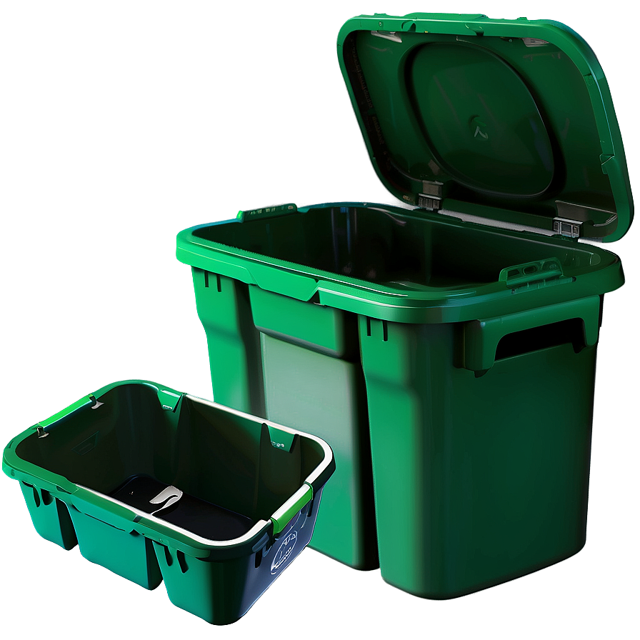 Recycling Bin With Handle Png Upf72