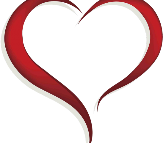 Red Abstract Heart Transparent Background