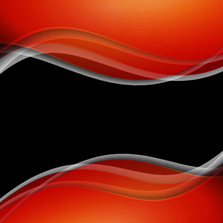 Red Abstract Wave Background