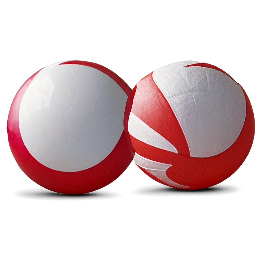 Red And White Beach Ball Png Cxa17