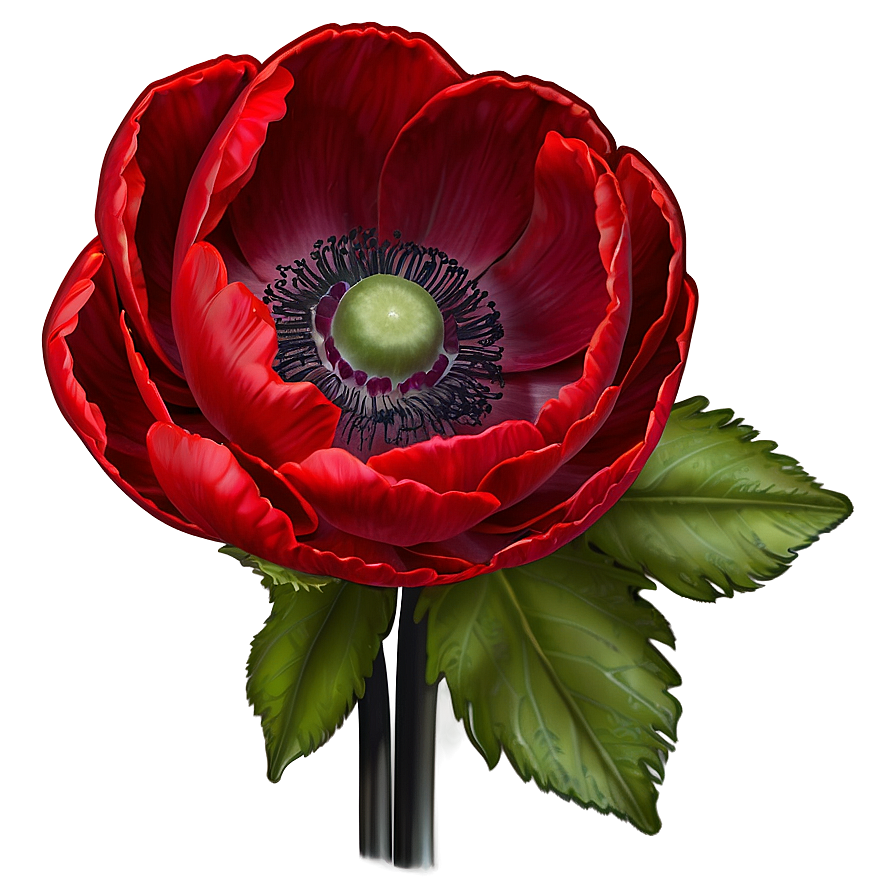 Red Anemone Png Brv44